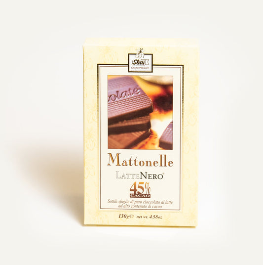 "Lattenero" Chocolate Chocolate Mattonelle 45%.